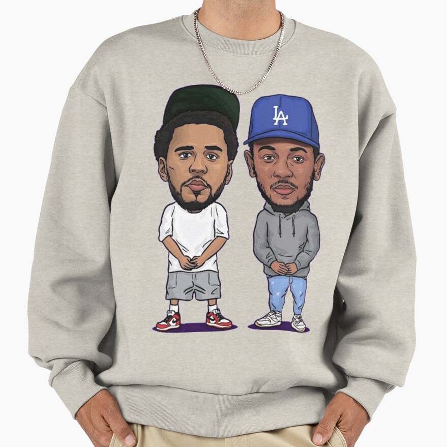 Kendrick Lamar And J Cole Sweatshirt - Image 3