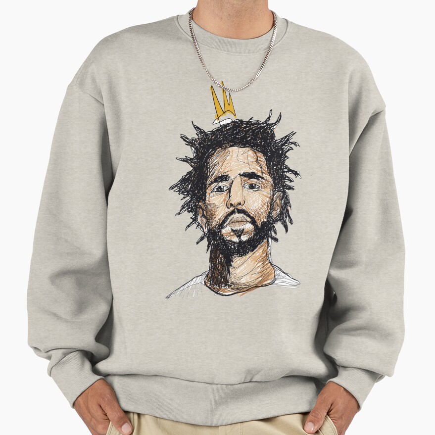 J Cole The King Sweatshirt - Image 3