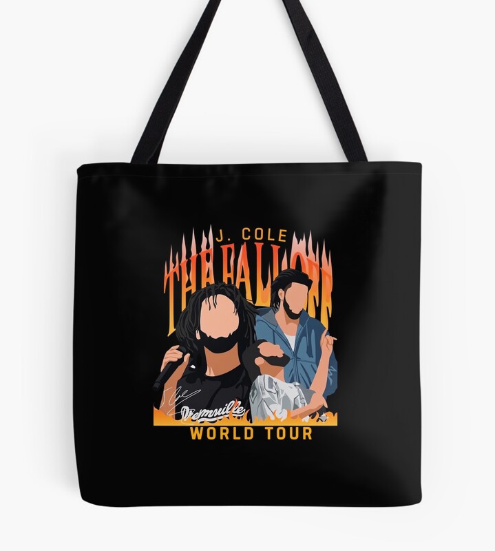 J Cole The Fall-off World Tour 2026 Tote Bag