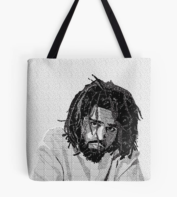 J Cole Digital Style Tote Bag