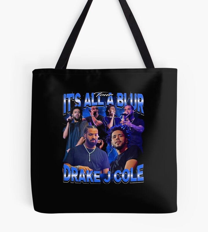 J Cole And Drake It S All The Blur Tote Bag