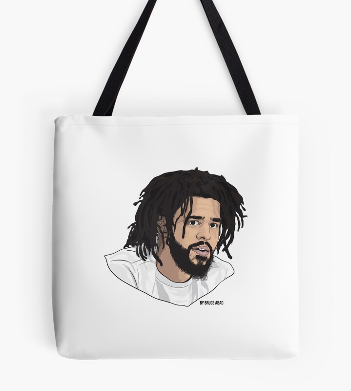 J Cole Fan Art Tote Bag
