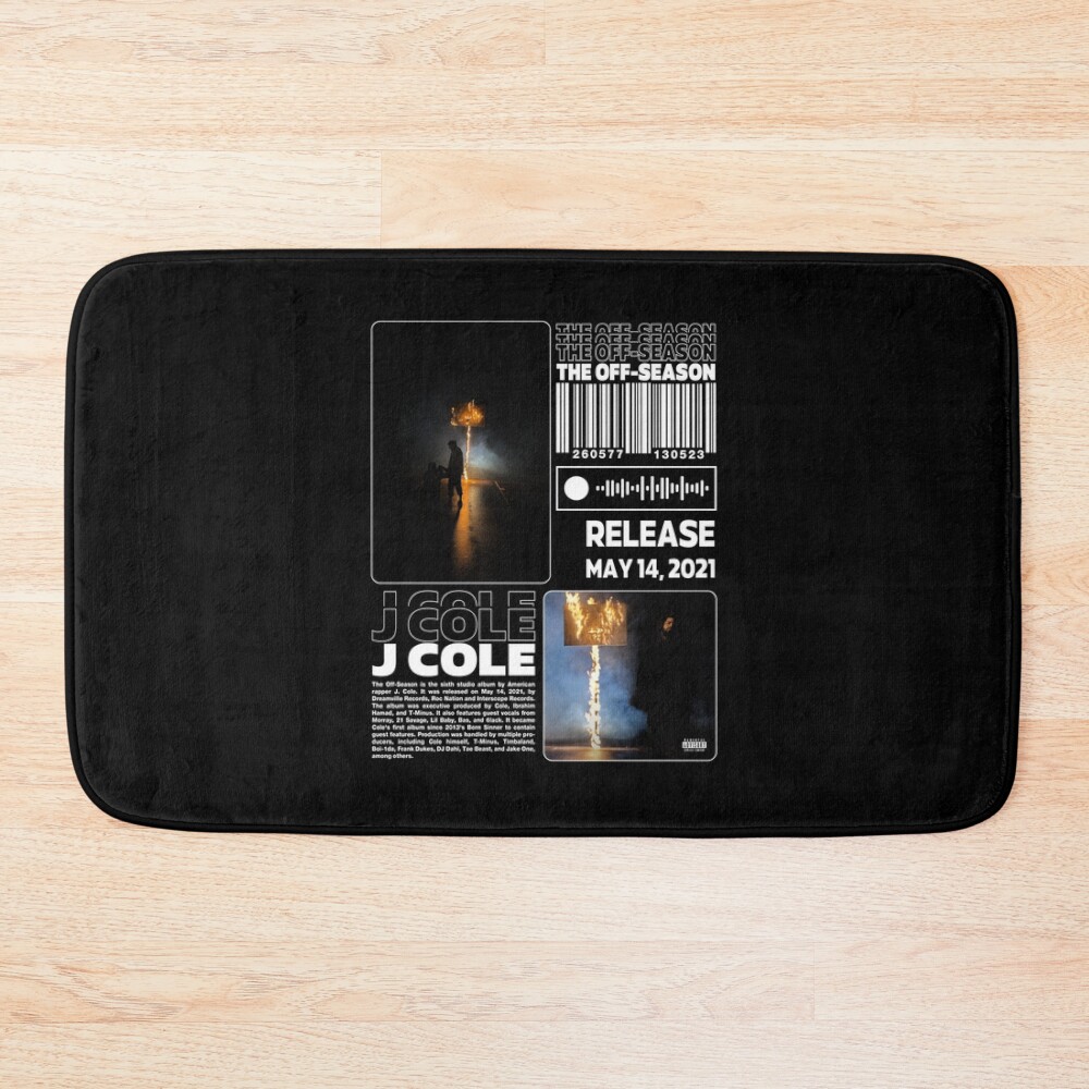 J Cole The Off-season Bath Mat