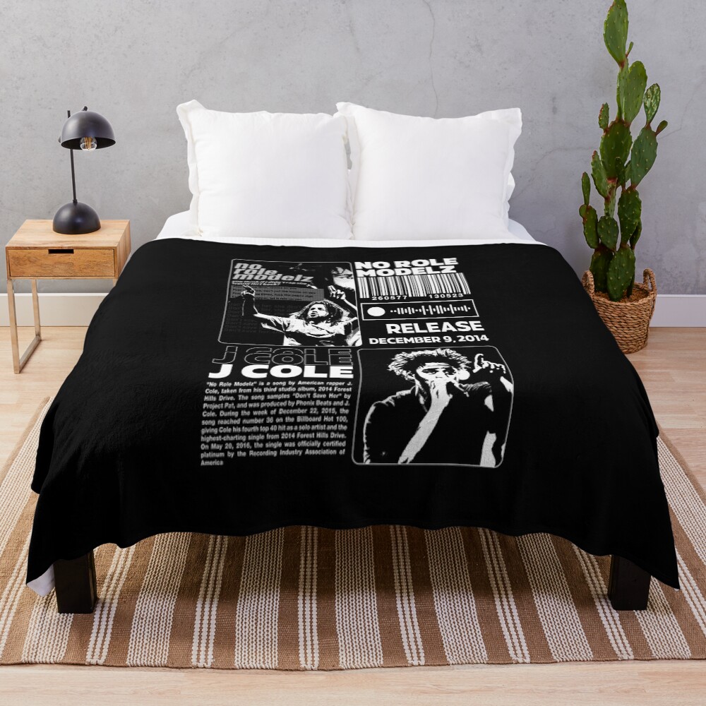 J Cole No Role Model Z Throw Blanket