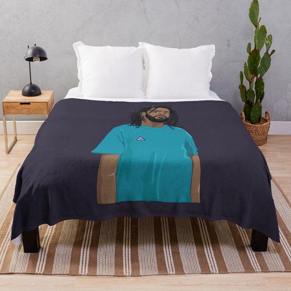 Gift Idea J Cole Throw Blanket