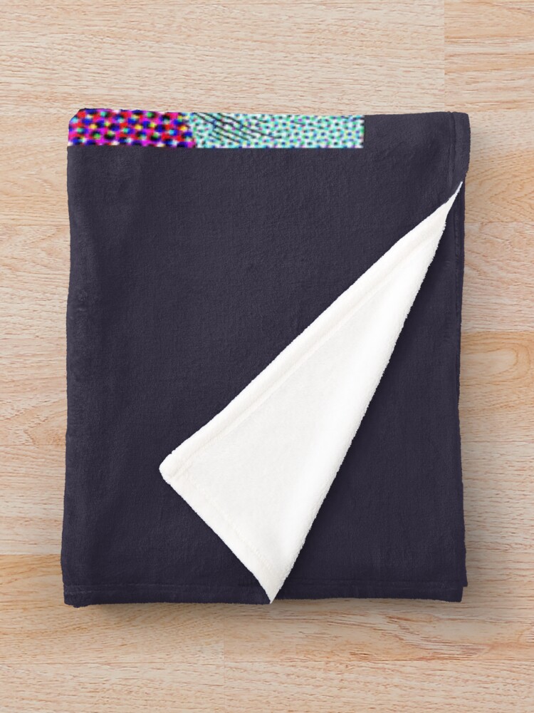 Mens Funny J Cole Style Pop Art Throw Blanket - Image 2