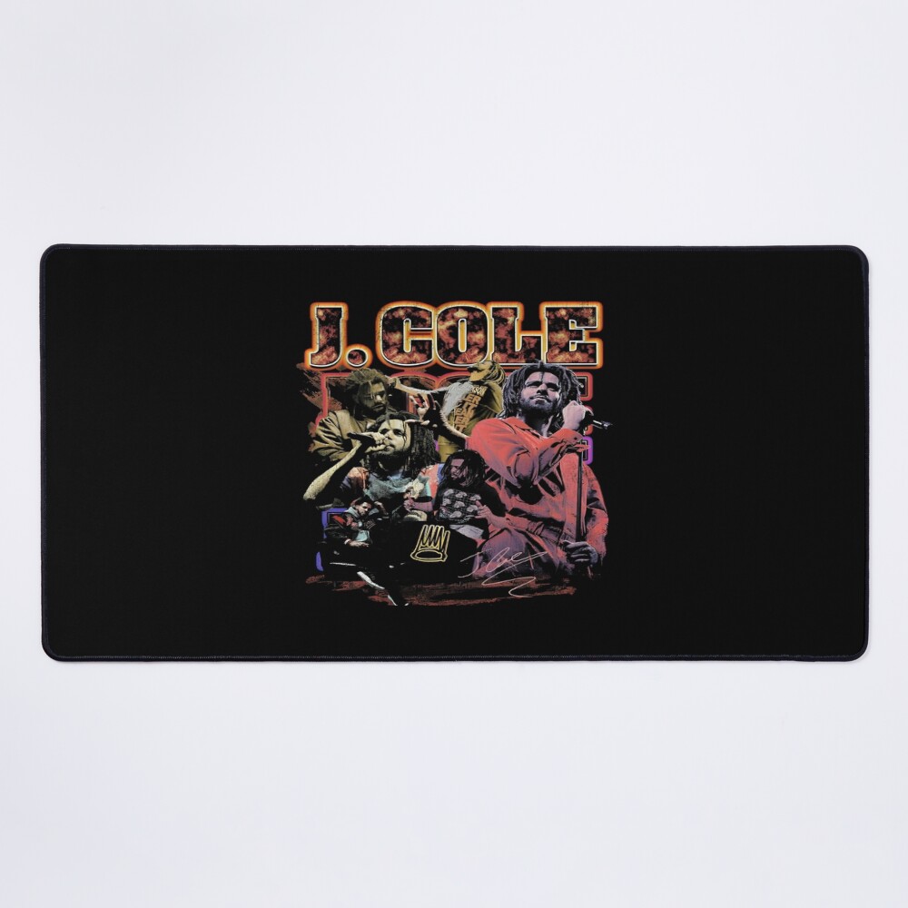 J Cole Rapper Crazy On Stage Mouse Pad
