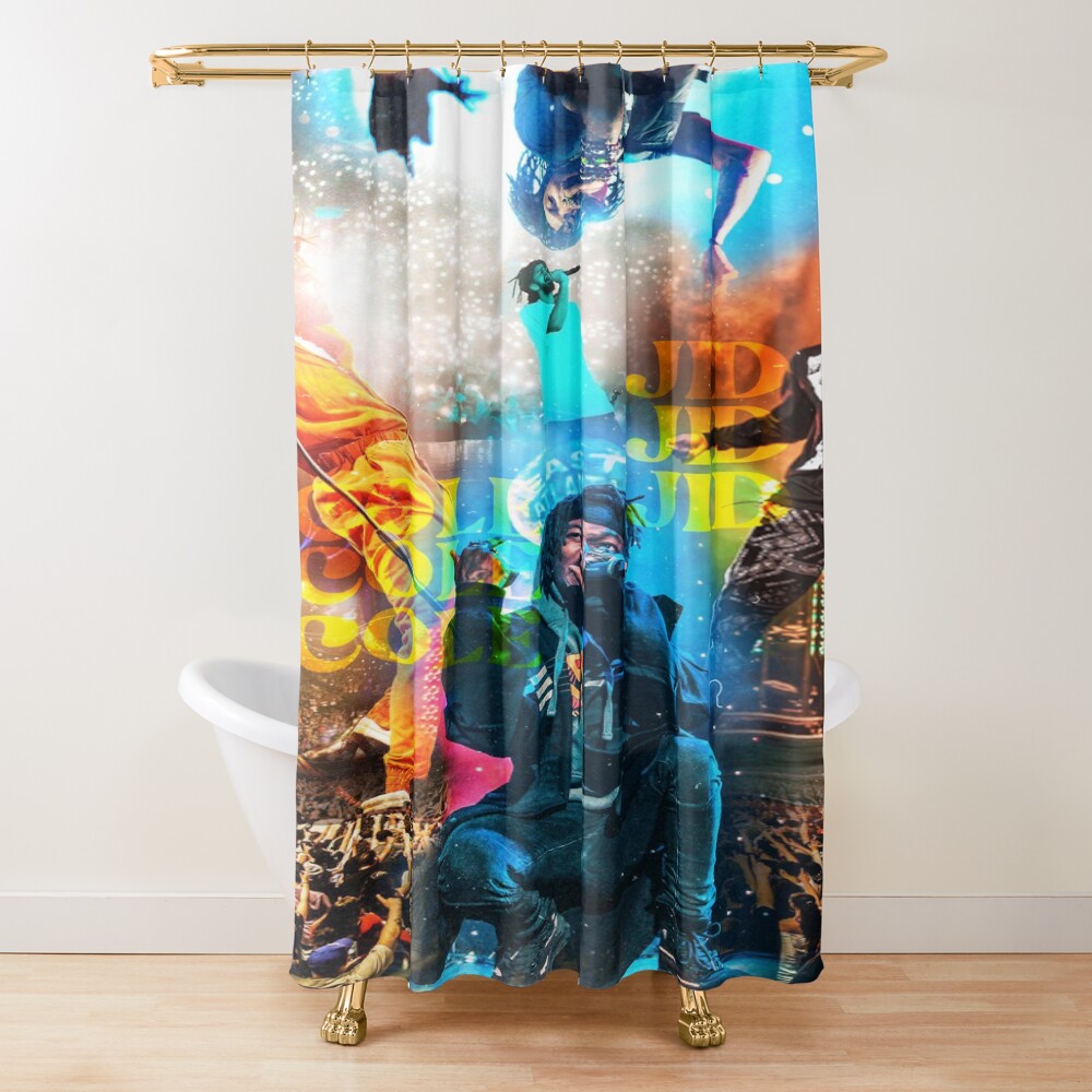 J Cole X Jid Poster Shower Curtain
