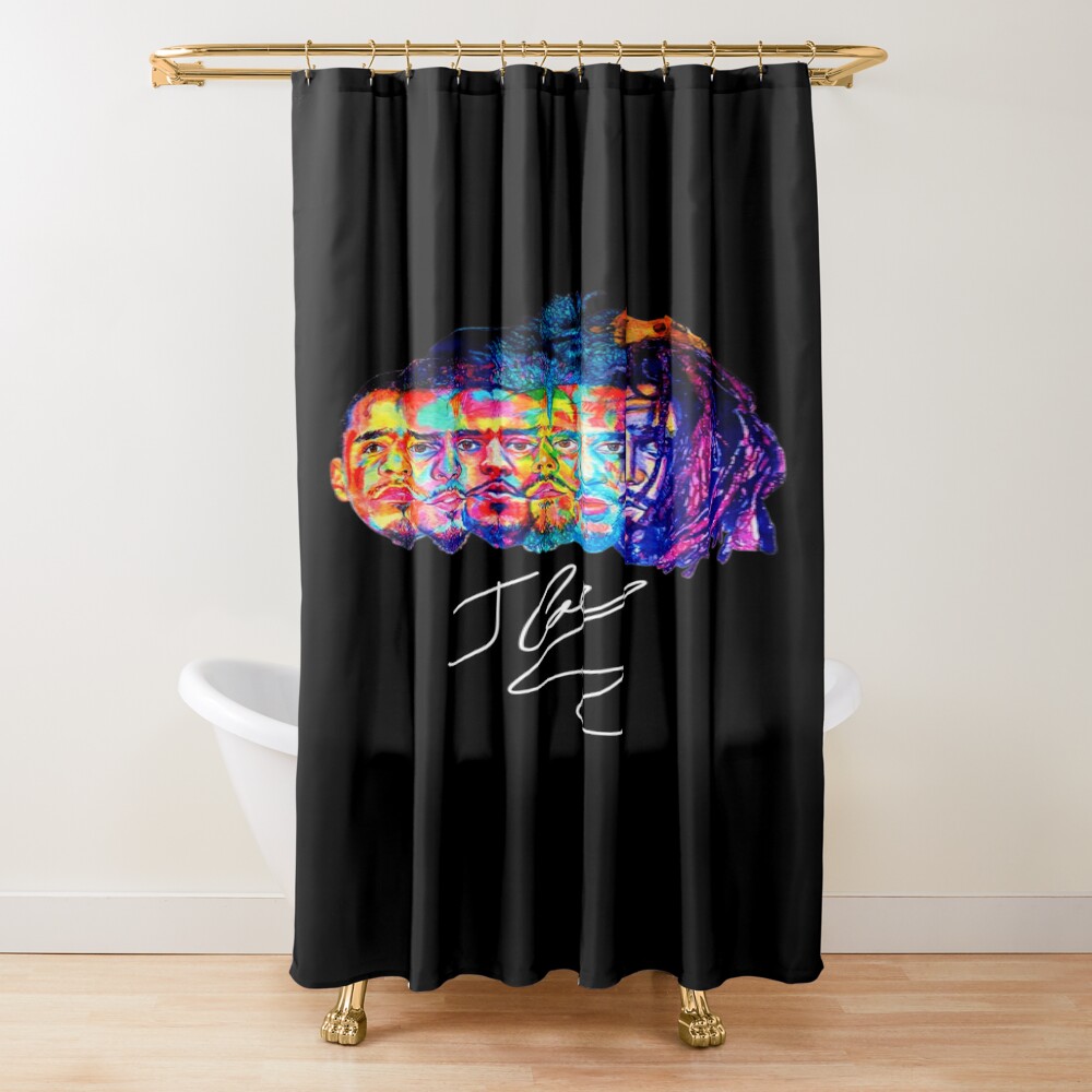 Evolution Of J Cole Classic Shower Curtain