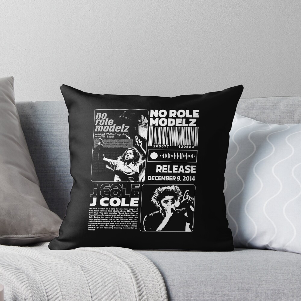 J Cole No Role Model Z Throw Pillow